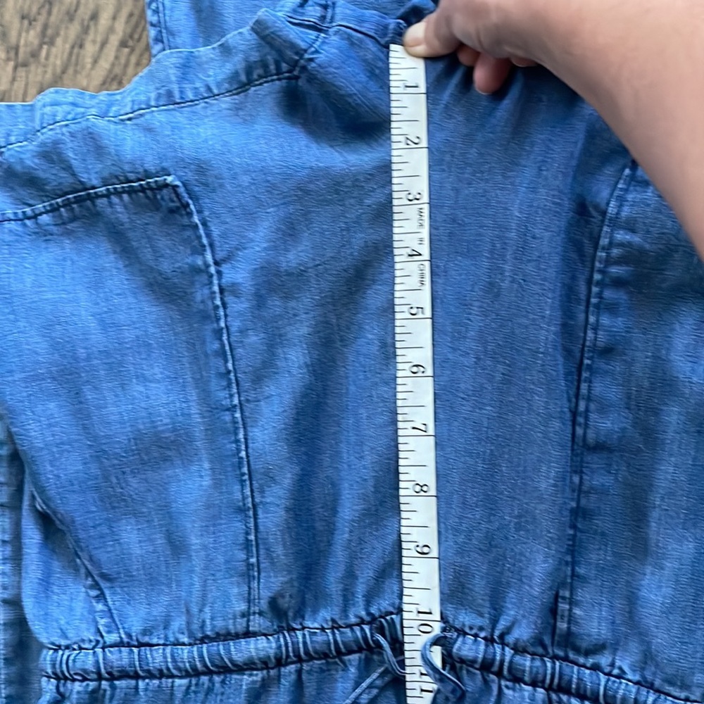 Love stitch jeans short romper sz medium - Picture 7 of 9